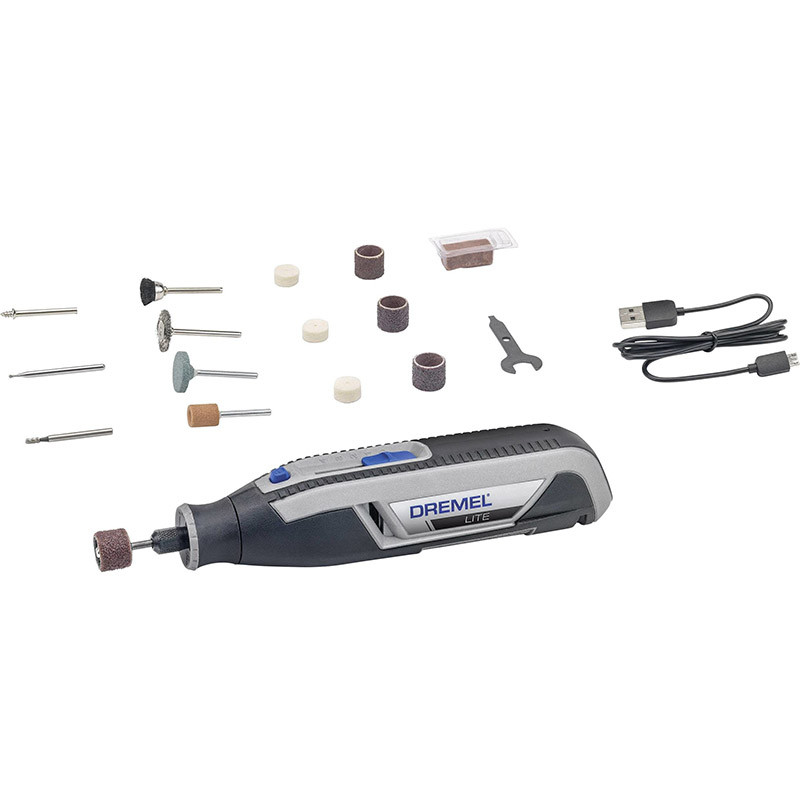 Rotācijas multi instruments 7760-15 3,6 V Li-Ion ar 15 piederumiem F0137760JA DREMEL