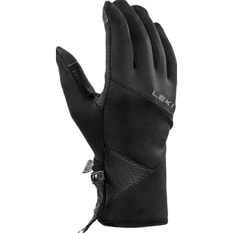 Cimdi TRAVERSE, izmērs: 8.5, Black, 4028173354702 LEKI