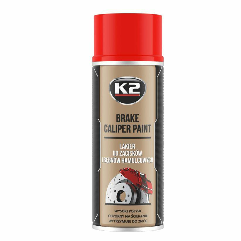 Bremžu suportu krāsa BRAKE CALIPER SPRAY 400ml, L346CE K2