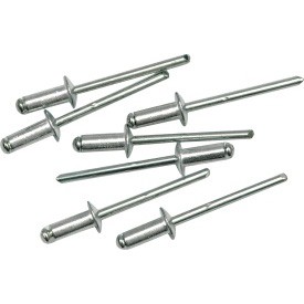 Rivets, aluminum 4.0x6.4mm (50pcs.) VOREL