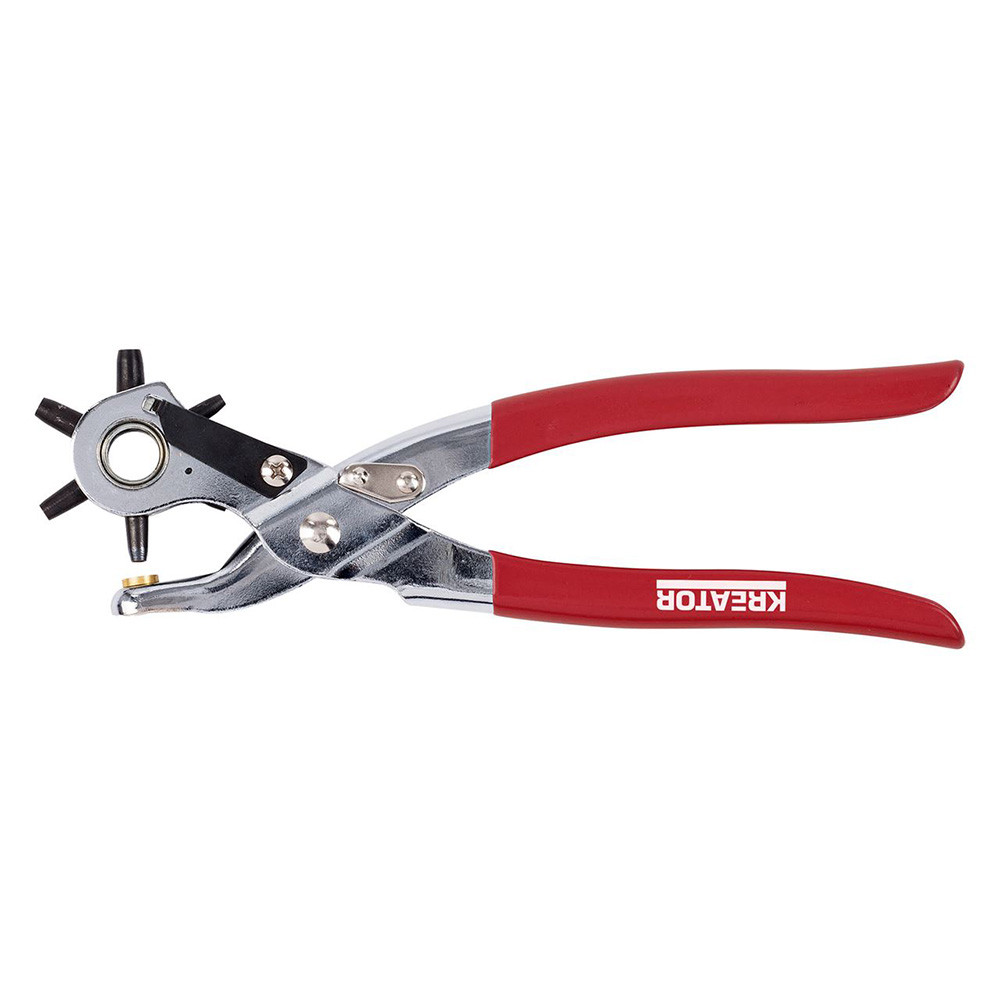 Revolving leather plier Ø2.5, 3, 3.5, 4, 4.5, 5mm, for leather Kreator