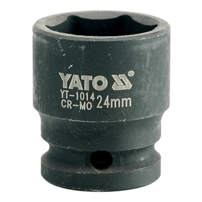 Smūginė Galva Hex, 24,0 mm, Crmo, 1/2" YT-1014 YATO