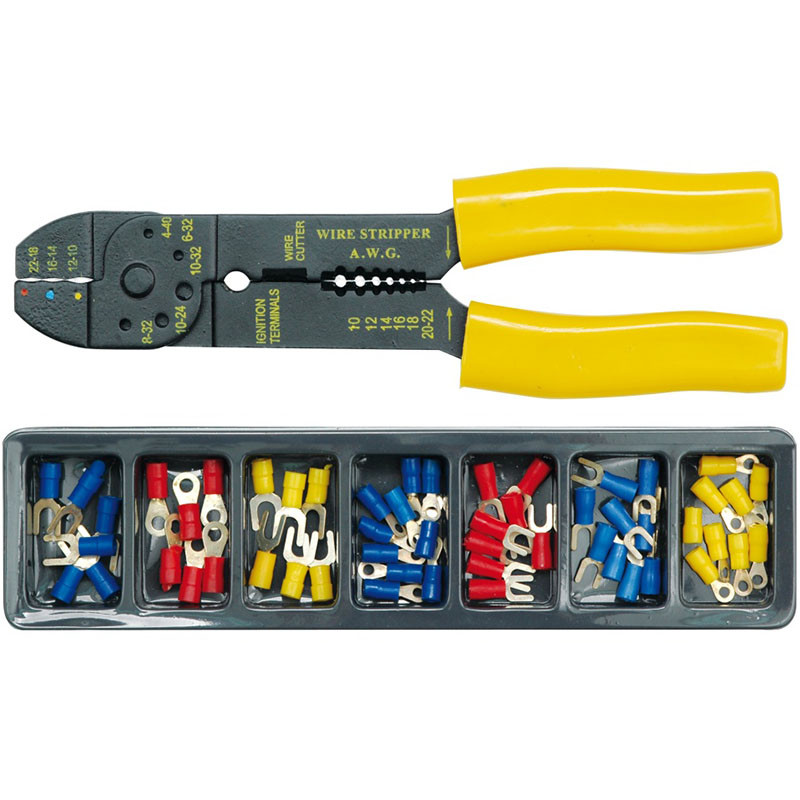 Insulation pliers with accessories (100 pcs.) VOREL