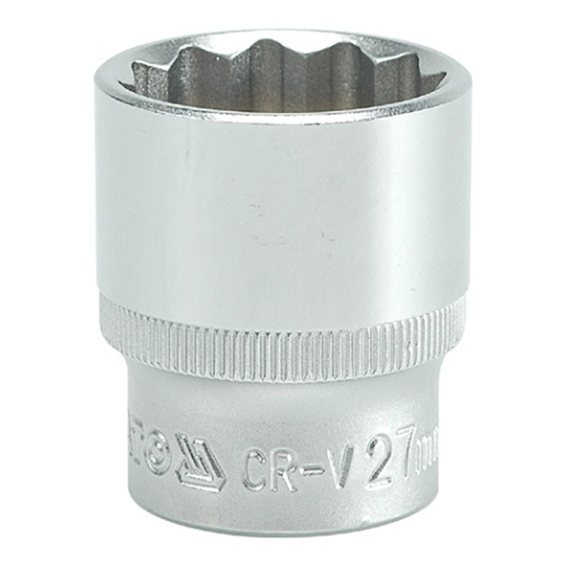 Socket 27Mm 1/2" 12Pt Cv Regular YT-1289 YATO