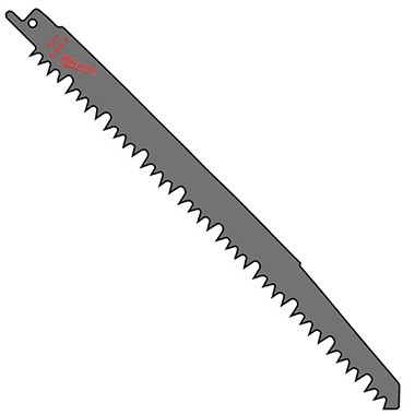 Tiigersaetera 240mm puidule (3 tk.) 48001077 Milwaukee