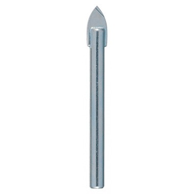 Glass drill bit round shank application specific 4mm Tivoly