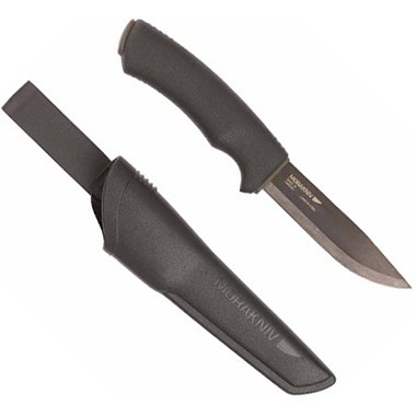 Peilis Bushcraft, juodas, ašmenys 109x3,2 mm, 12490 MORAKNIV