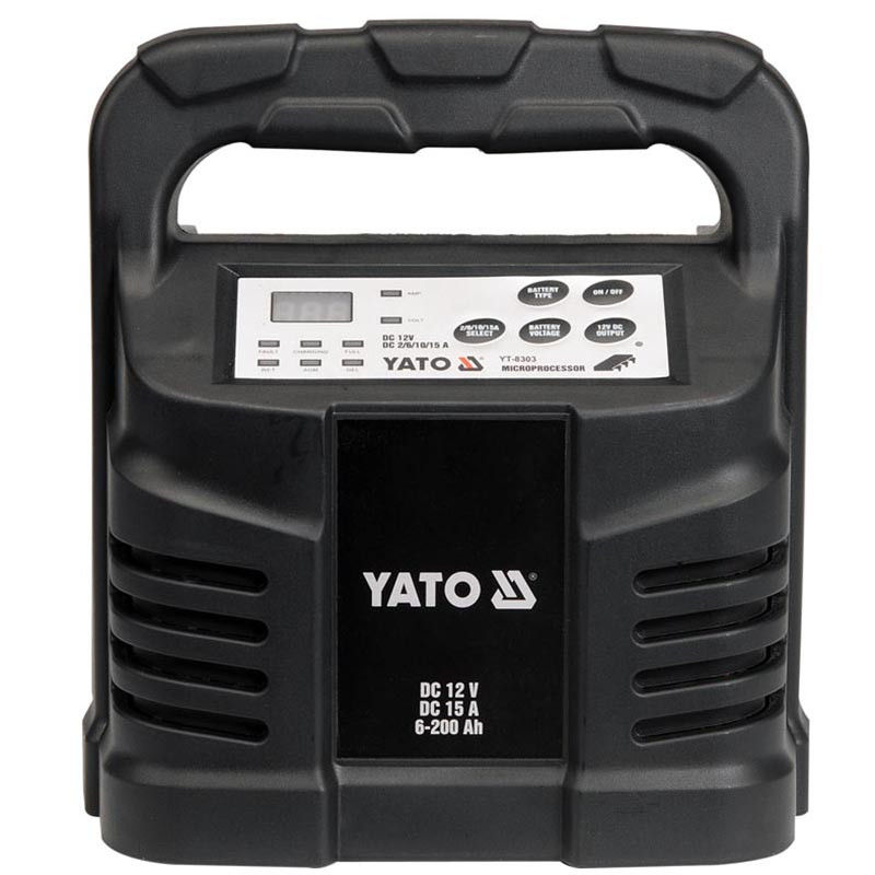 Digital Battery Charger 12A YT-8302 YATO