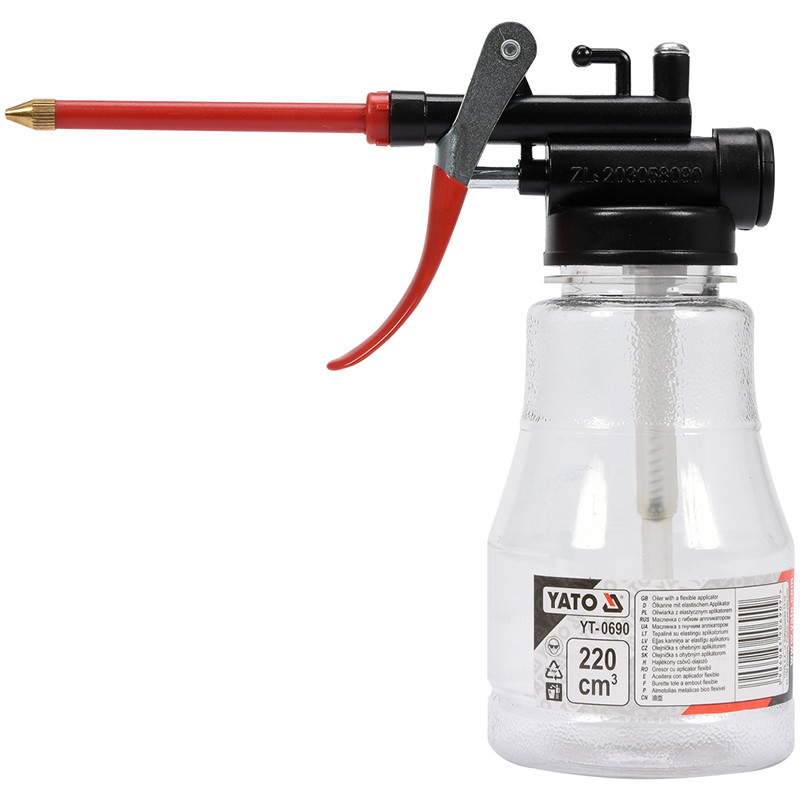 Oil Can W. Flexible Applicator 220Ml YT-0690 YATO