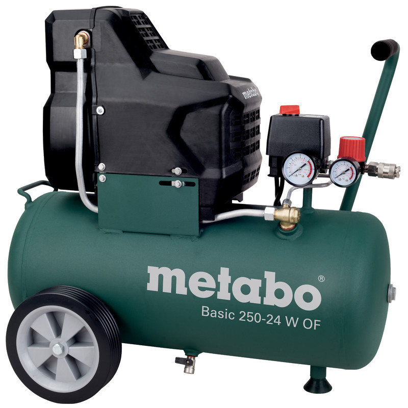 Kompresorius Basic 250-24 W OF, 220 l/min., 8bar, 1500W, 24l, 601532000 METABO