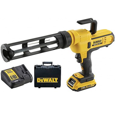 Silikona pistole 18V XR 300ml DCE560D1-QW DEWALT