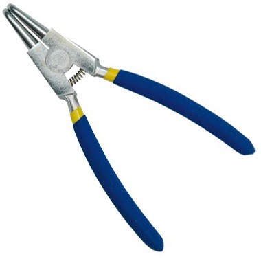 Seaming pliers 180mm, curved, for opening, VOREL