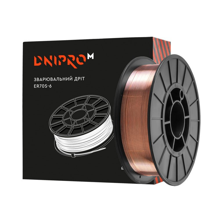 Welding wire ER70S-6 0.8mm, 2.5kg 81204002 DNIPRO-M