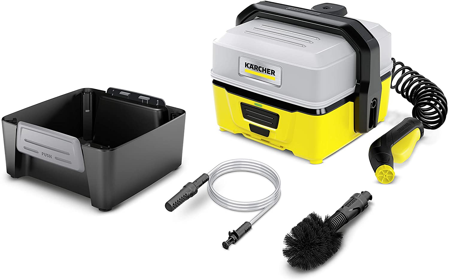 Akumulatora augstspiediena mazgātājs Mobile Outdoor Cleaner 3 + Adventure 1.680-016.0 KARCHER