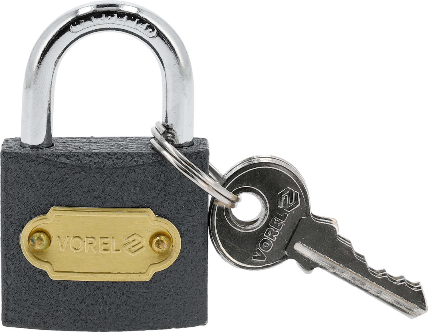 IRON PADLOCK 32MM - GREY 77061 VOREL