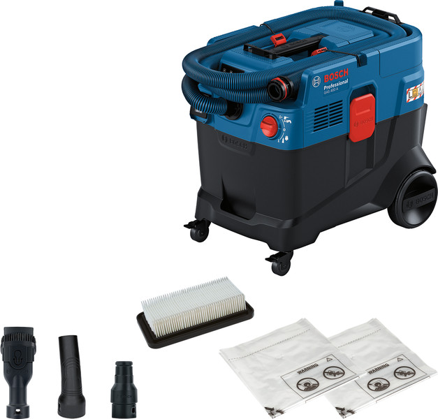 Bosch GAS 400 A Professional mitrā/sausā putekļsūcējs, 1200W, automātiska filtra tīrīšana, 40L, 06019M0020, BOSCH