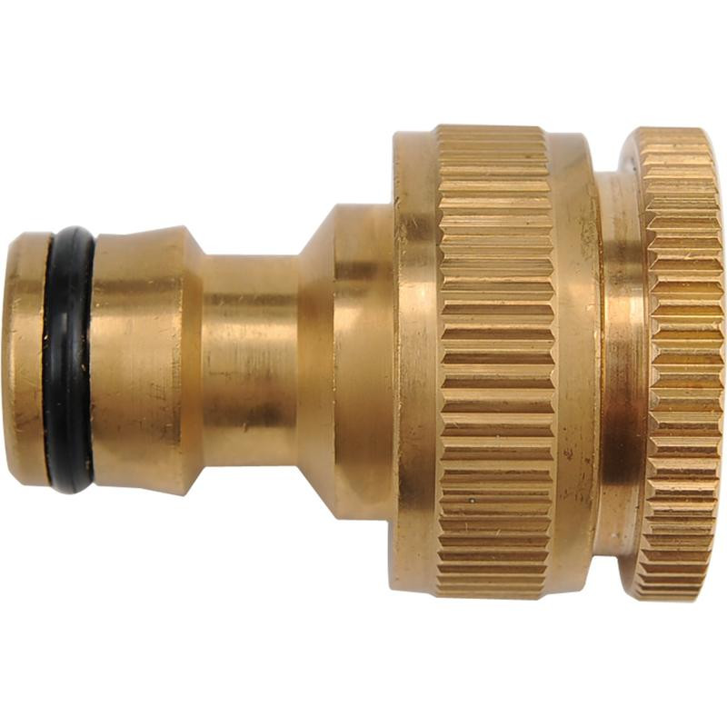 BRASS TAP ADAPTOR 1/2" & 3/4" 89108 FLO