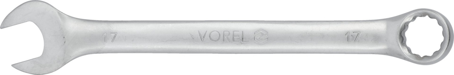 COMBINATION SPANNER CrV 17MM SATIN 51682 VOREL