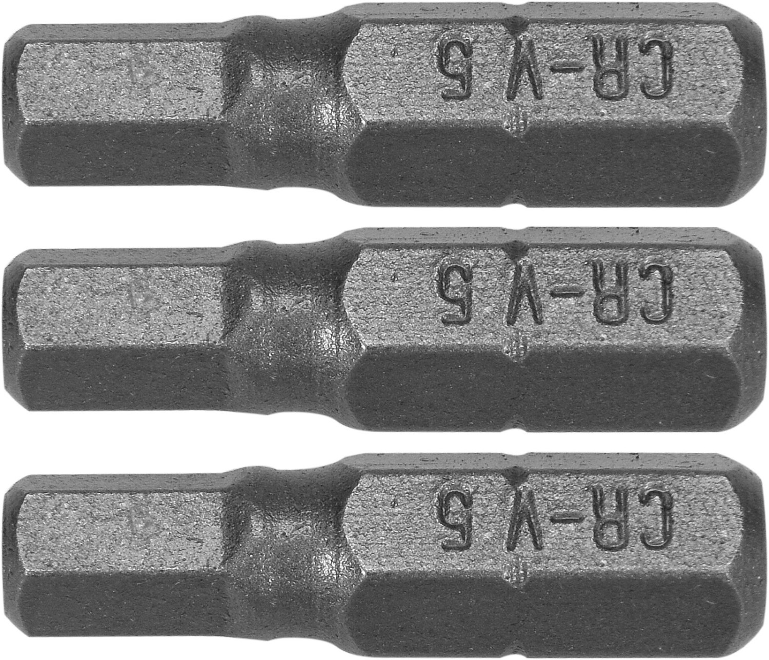 SCREWDRIVER BITS 1/4 25MM HEX H5 3 PCS 65503 STHOR