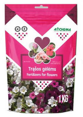 Trąšos gėlėms 1kg 9280199 AGROCHEMA