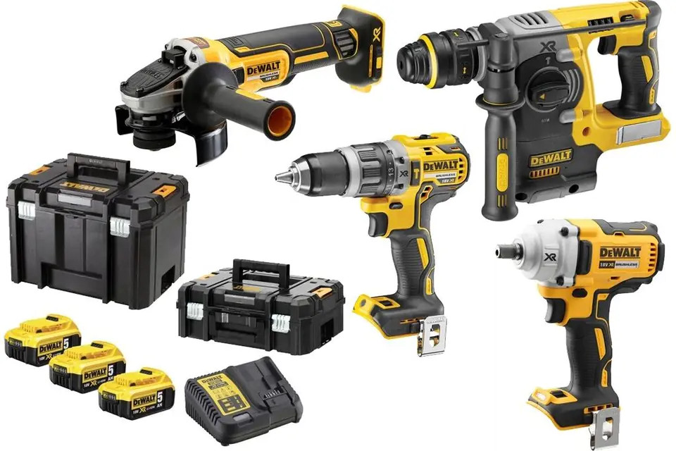 Tool set 18V (3x5.0Ah) DK428P3T DEWALT