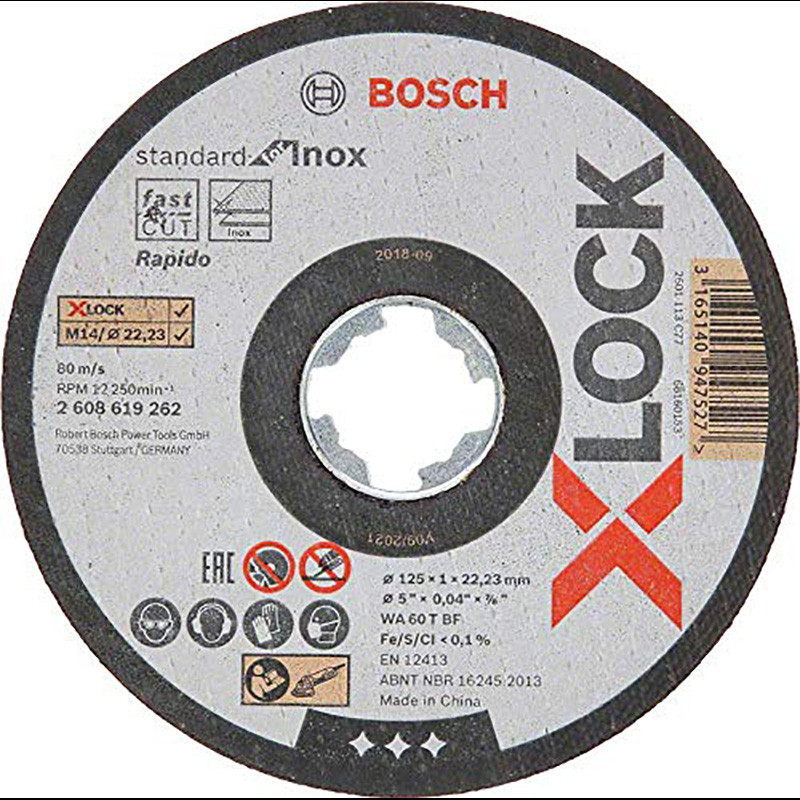 X-LOCK abrasive disc Standard for Inox 2608619267 BOSCH