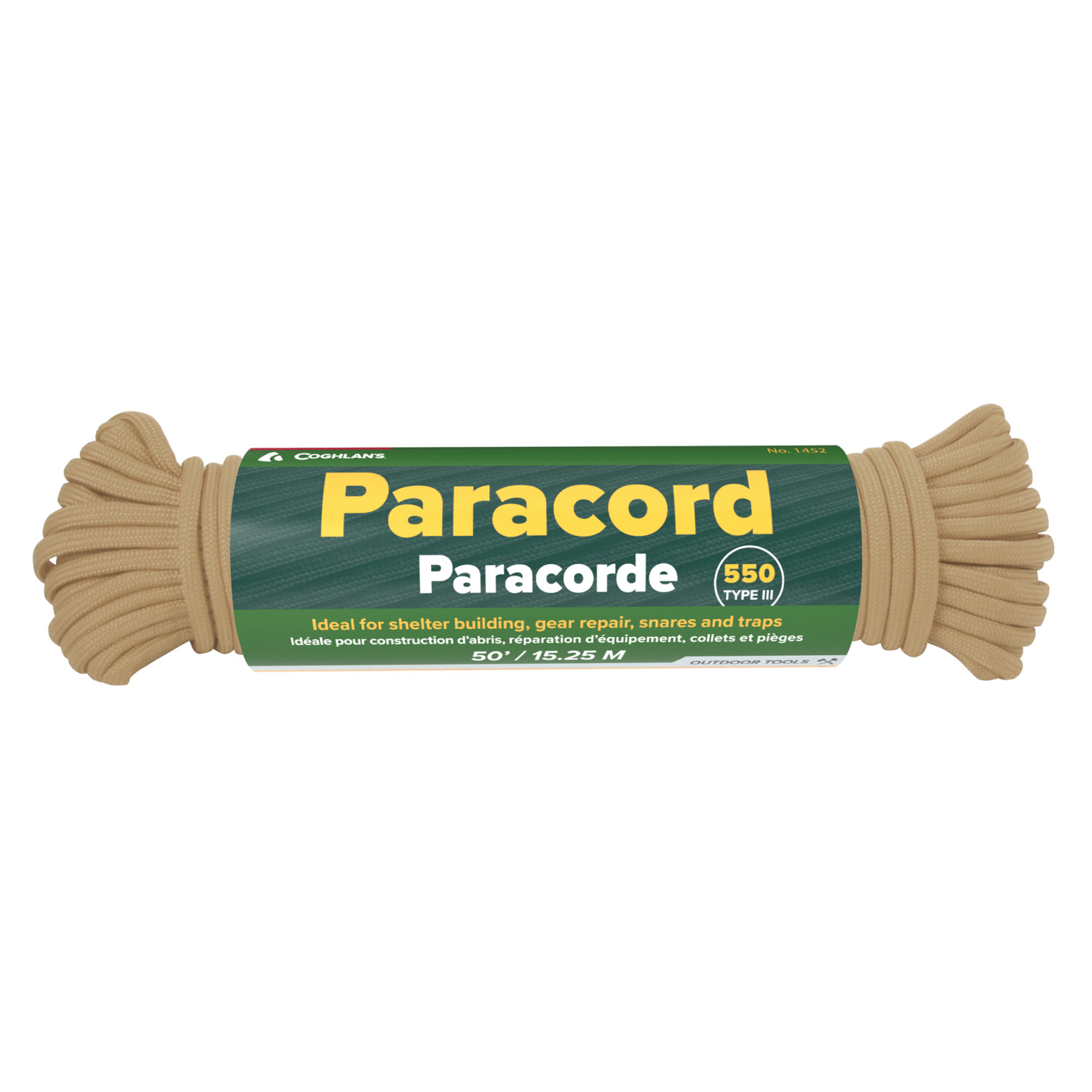 Parakords, 15,25 m, 7 kodoli, 550 Cord, R381452, COGHLANS