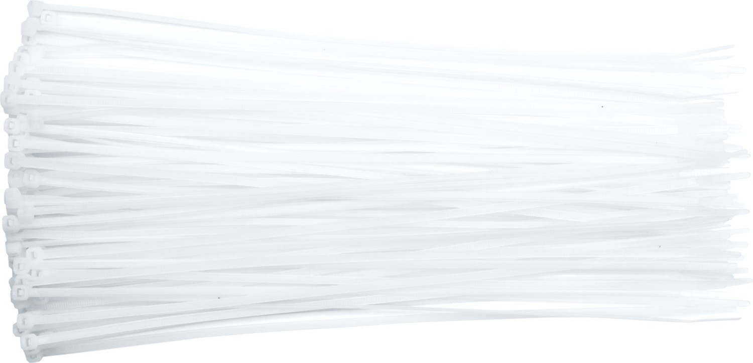 CABLE TIES 500x8.0MM 50PCS /WHITE/ 73888 VOREL