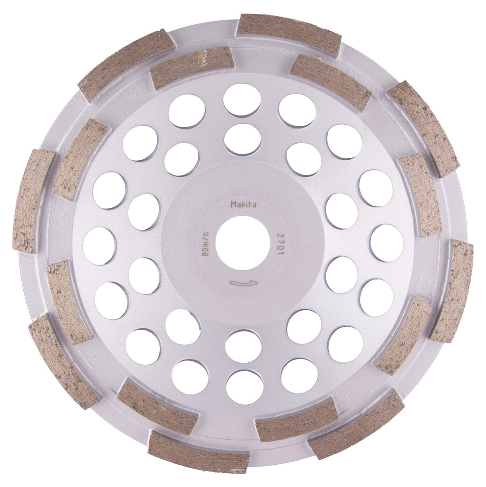 Dimanta slīpripa 180mm x 22,23mm 2-rindu, B-48642 MAKITA