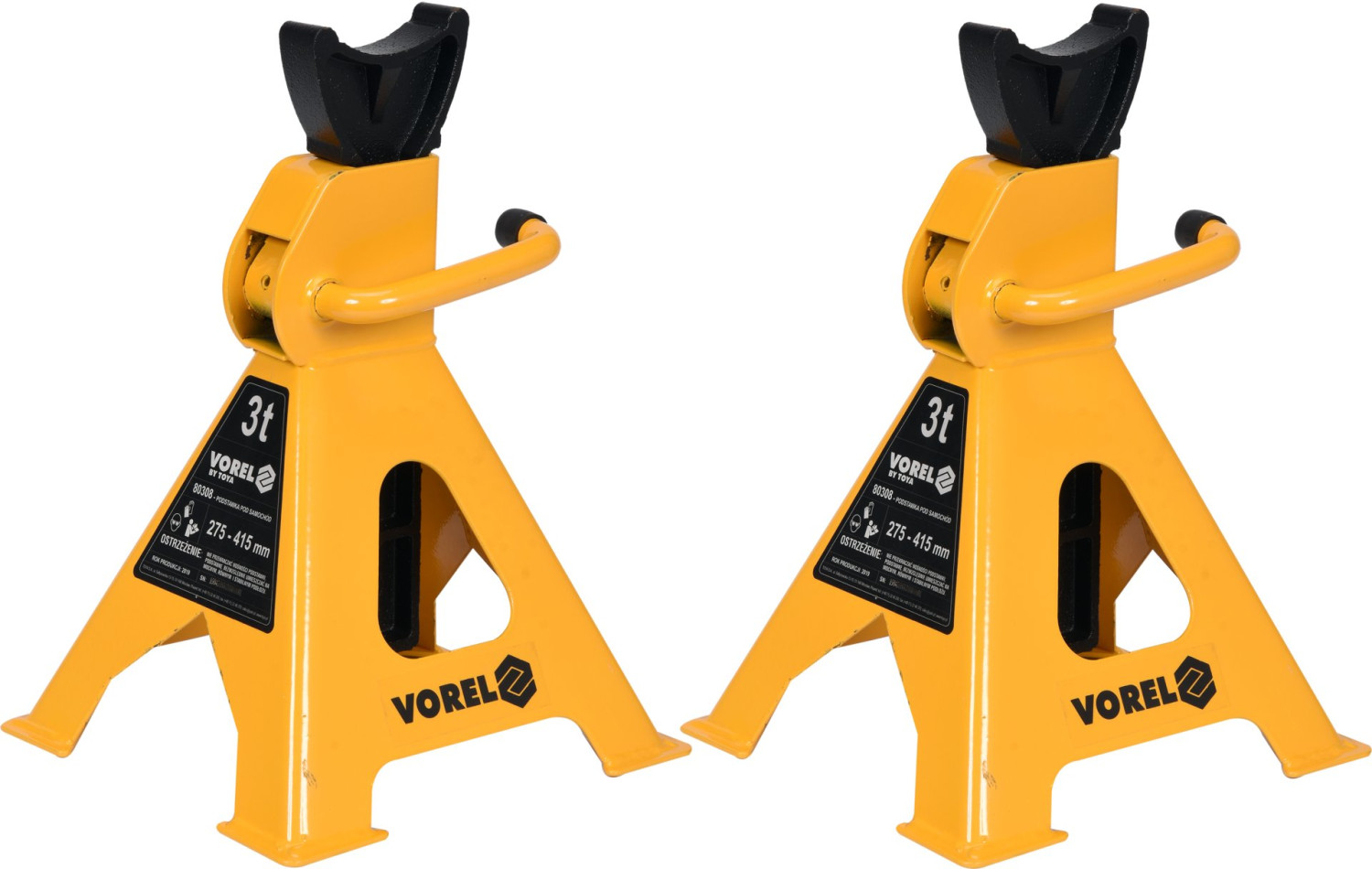 JACK STANDS 3T 2PCS 80308 VOREL