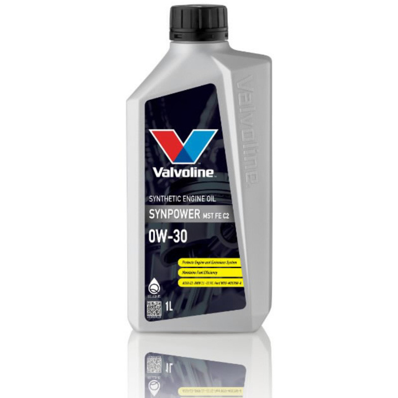 Variklio alyva Synpower MST FE C2 0W30 1L, 901312 VALVOLINE