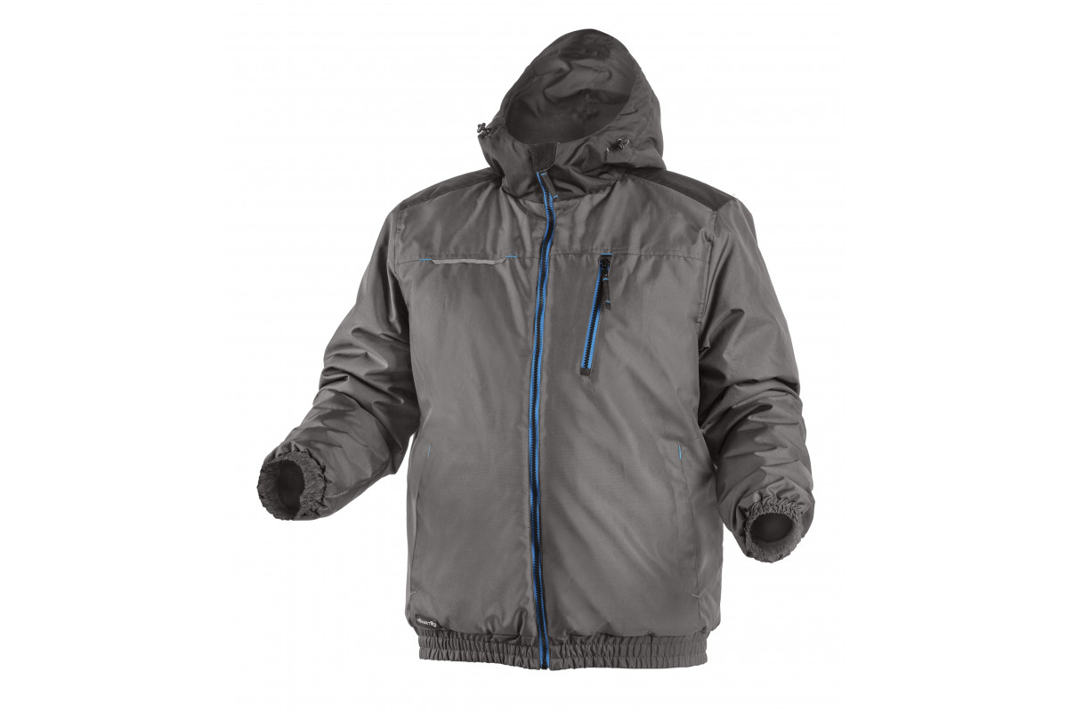 MOZEL insulated bomber jacket graphite L