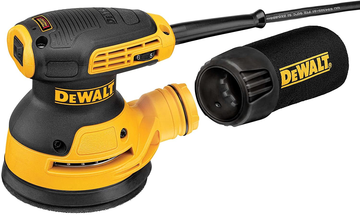 Эксцентриковая шлифмашина 280Вт 125мм DWE6423Q-QS DEWALT | INSERV.LV