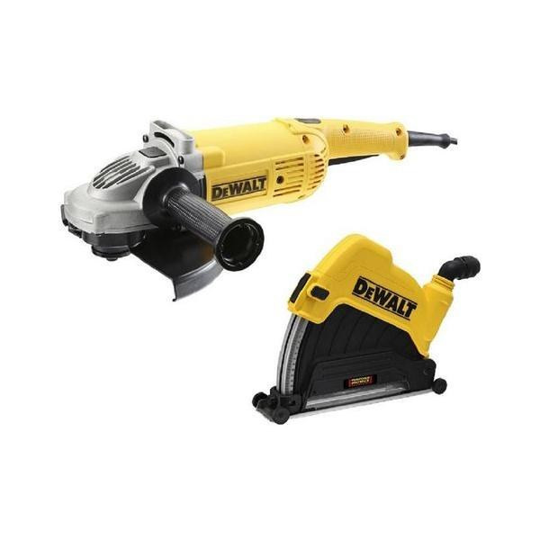 Leņķa slīpmašīna ar nosūcēja pārsegu 2200W 230mm DWE492 DEWALT