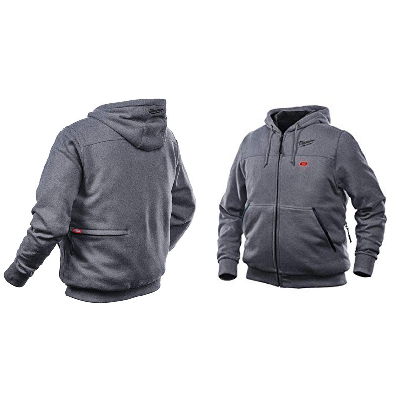 Jacket M12 HHGREY3-0 XL 4933464355 MILWAUKEE