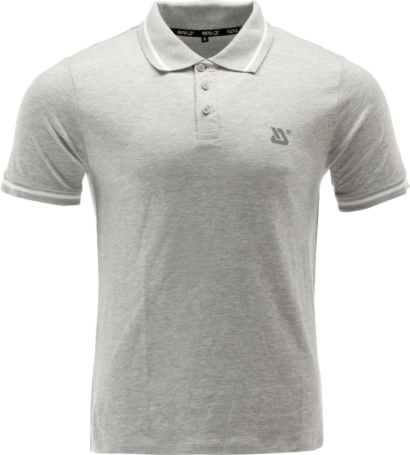 POLO MARŠKINIAI SOFT GREY MELANGE S. L YT-78632 YATO