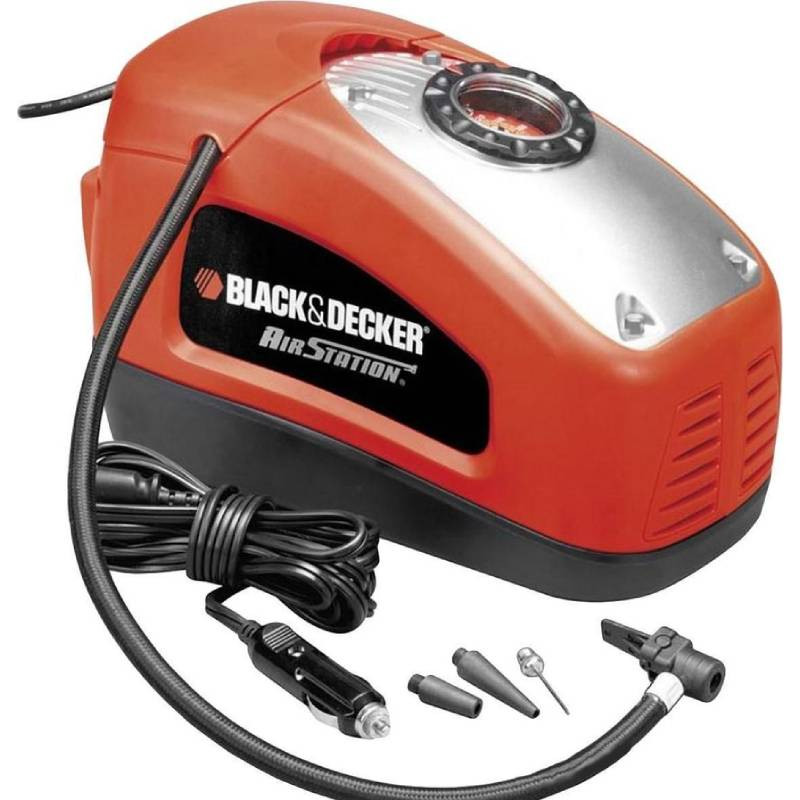 Автомобильный компрессор 12/230В, 11бар ASI300-QS BLACK DECKER