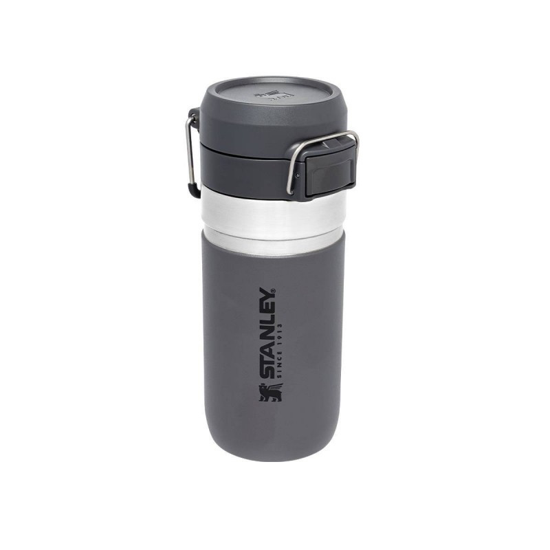 Termopudele The Quick Flip Water Bottle Go 0,47L pelēka 2809148025 STANLEY