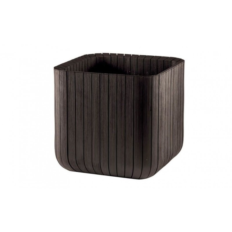 Горшок для цветов Cube Planter M коричневый 29202066590 KETER