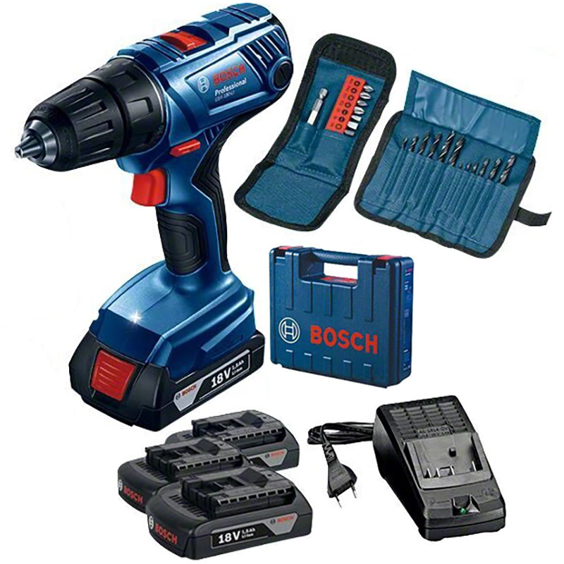 Akutrell GSR 180-LI, 18V, 54/21Nm, 2x2Ah, 06019F810A BOSCH