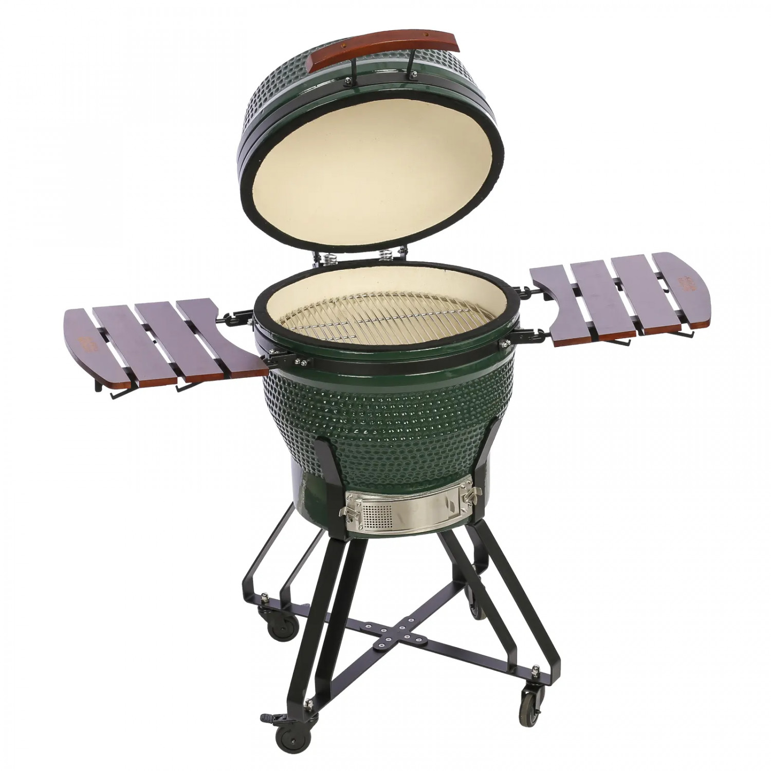 Ogļu grils Kamado Pro 22" 56cm TBG22GREEN-02 TUNABONE