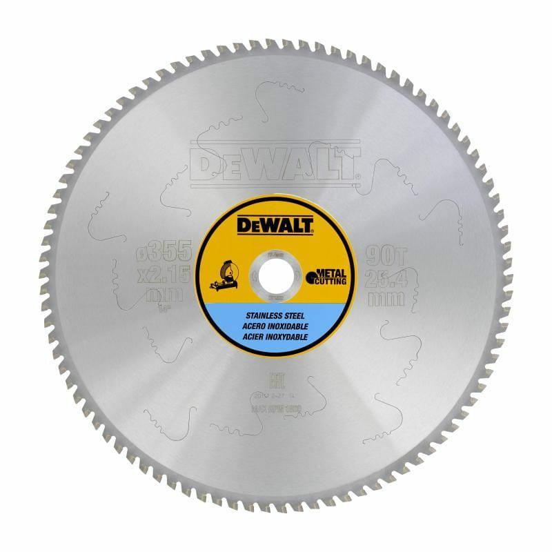 Zāģripa 355x25.4mmx90z; DT1922-QZ DEWALT