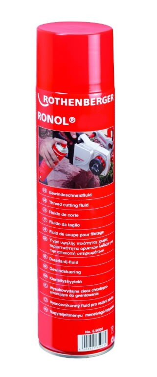 Uzsmidzināmā griešanas eļļa RONOL 600ml 65008 ROTHENBERGER