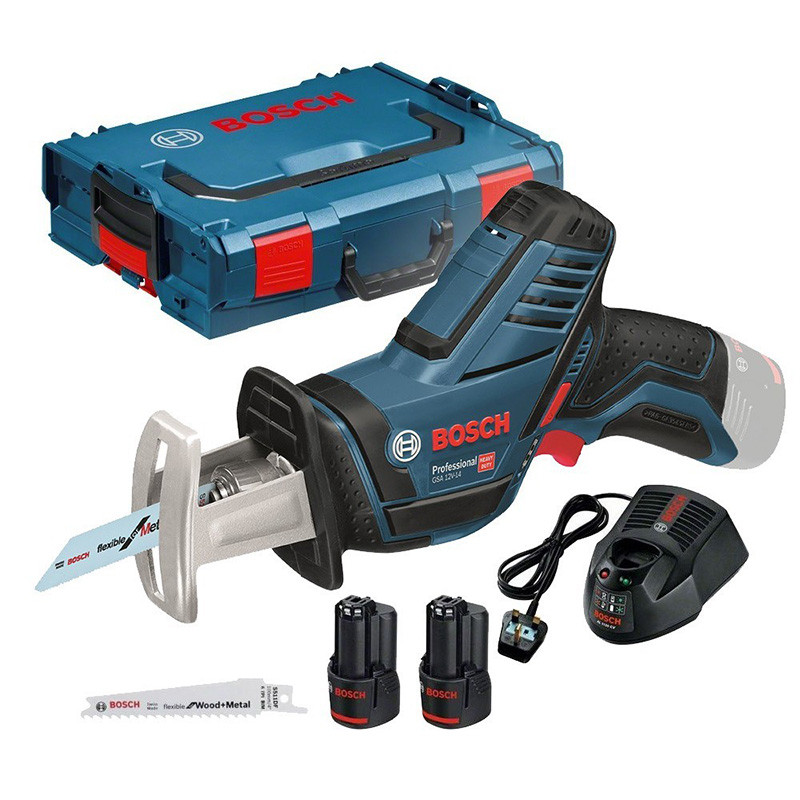 Cordless reciprocating saw GSA 12V-14, 2x3.0Ah 060164L976 BOSCH