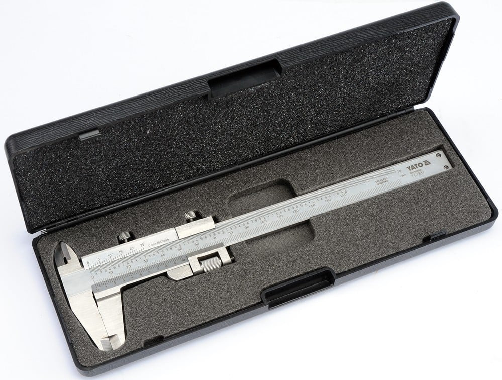 Vernier Caliper /Inox/ 0-150Mm/0.02Mm YT-7200 YATO