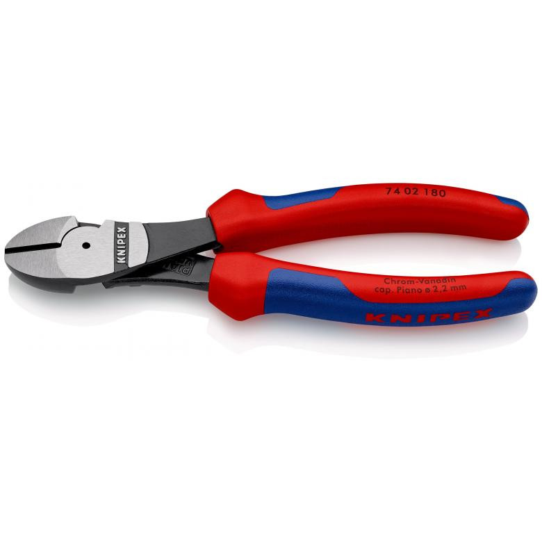 Asknaibles pastiprinātas 180mm 7402180 KNIPEX