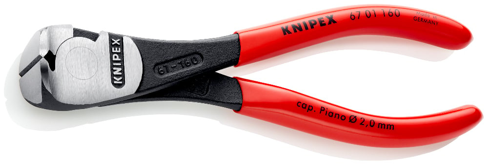 High Leverage End Cutting Nipper 6701160 KNIPEX