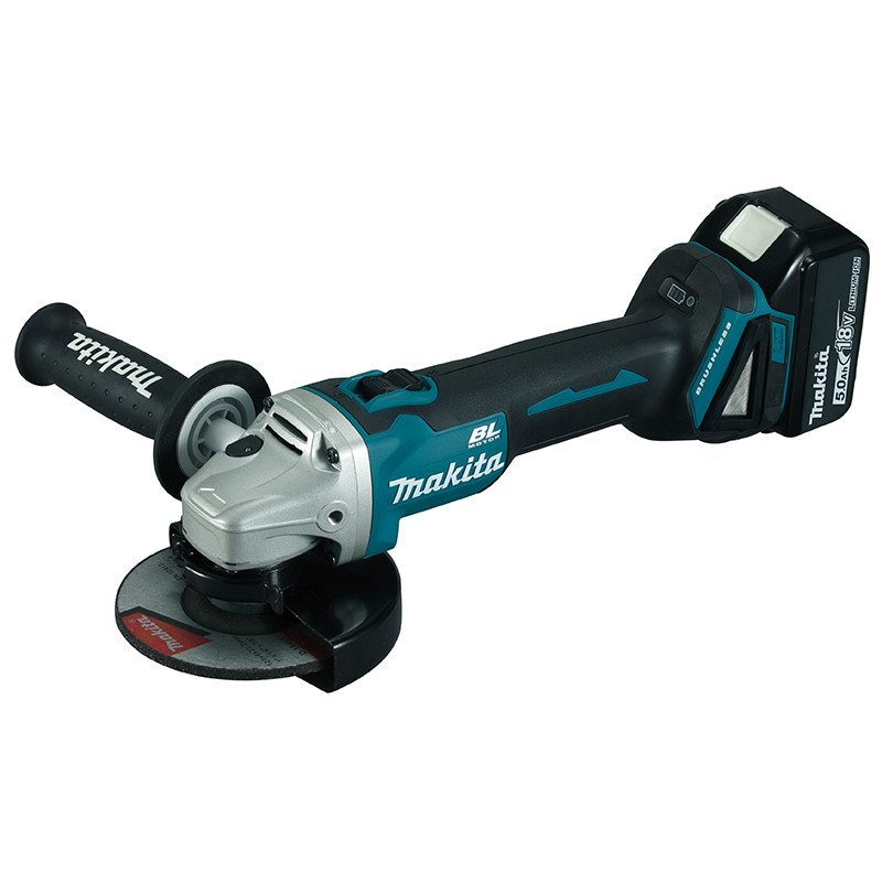 Cordless angle grinder 125mm 2x5Ah DGA506RTJ MAKITA