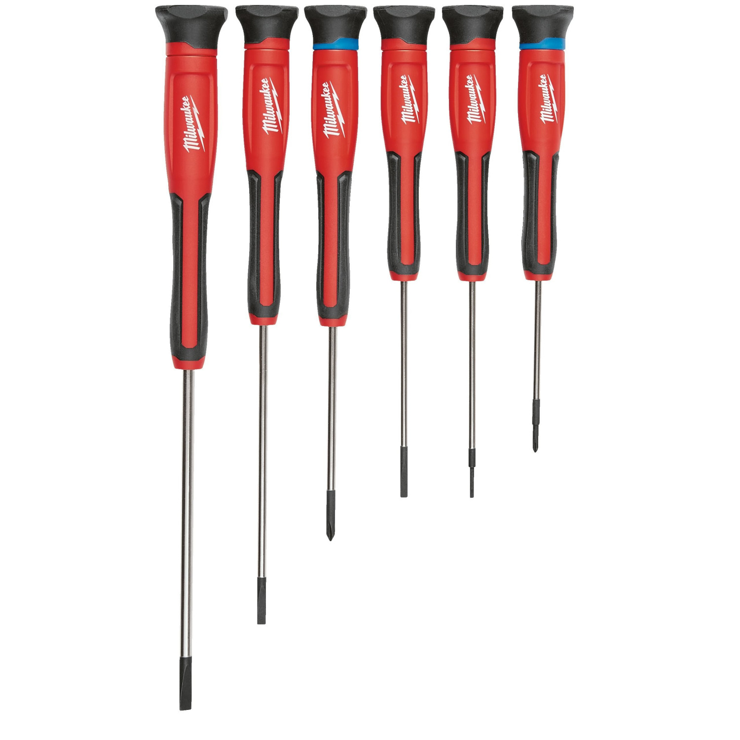 PRECĪZIJAS SKRŪVGRIEŽI, 6PC PRECISION SCREWDRIVER SET, 4932471869 MILWAUKEE