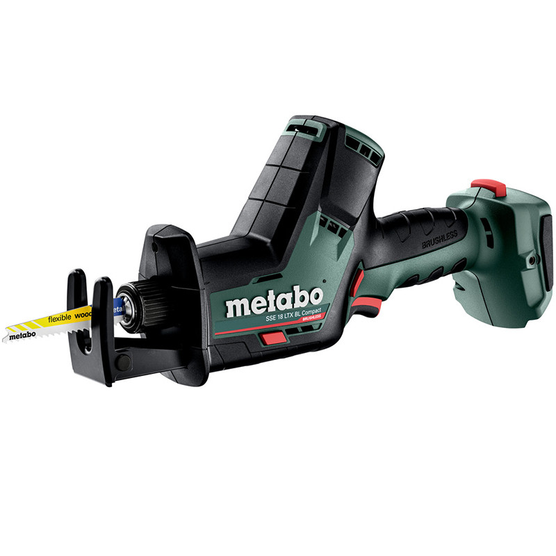 Лобзик SSE 18 LTX BL с компактной рамой, MetaLoc 602366840&MET Metabo